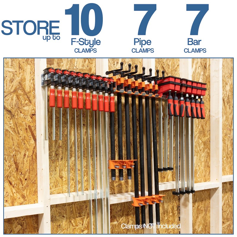 Fulton Woodworking Tools Modular Clamp Rack Assortment with 1 Each
