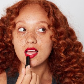 How to be a Redhead Finally Bold, Redhead Lipstick, As Seen on Shark Tank, Red