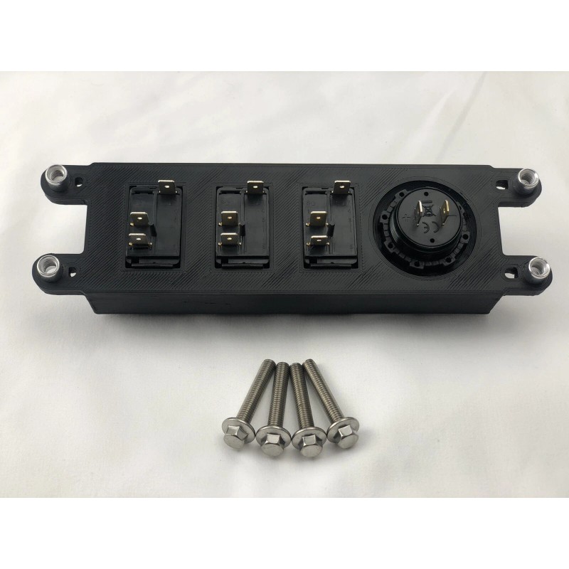 Riot Engineering 89-94 240sx Switch Panel - AC Bezel Mount