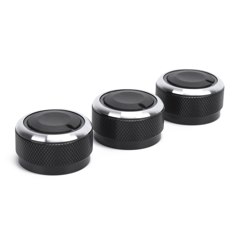 3PCS Car Air Condition Switch Thermal Controller Knob Replacement for