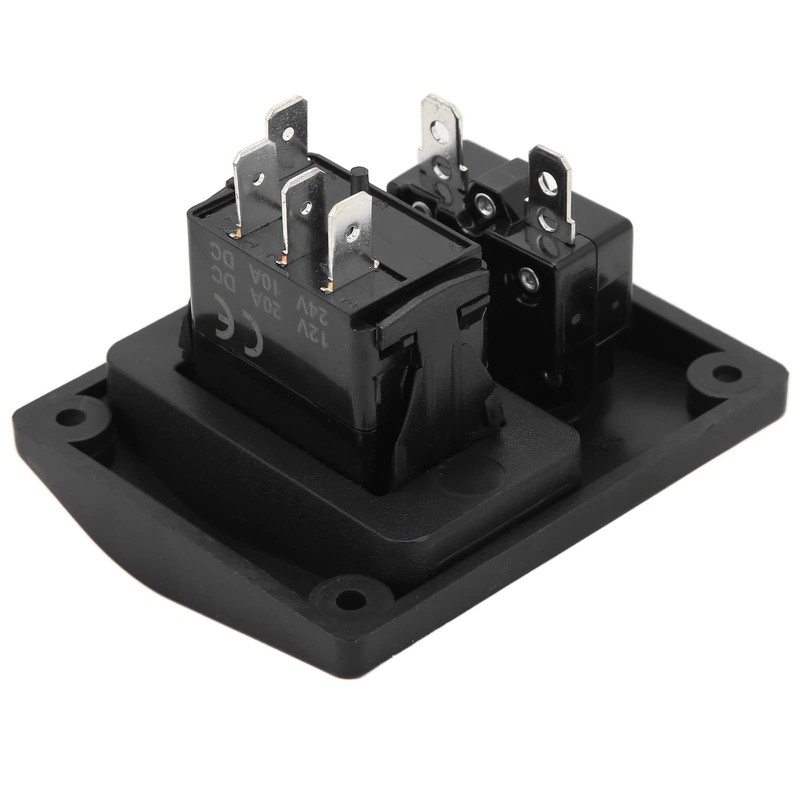 Ongwan 3-Way Manual OFF-Auto Switch Panel with Breaker for Bilge
