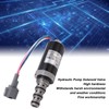 Rotary Solenoid Valve Alloy Steel Corrosion Resistance 669‑43000201 for KATO
