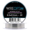 WIREOPTIM - 0.3mm x 0.1mm - Nichrome 90 Resistance Wire