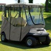 JEF WORLD OF GOLF Ultimate Golf Car Enclosure - Tan