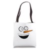 Snowman Face Costume Carrot Nose Christmas Men Women Kids Tote