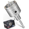 KSP-Tec®, Drill Bit, 68 mm, Reinforced Construction, Hammer Impact Resistant,