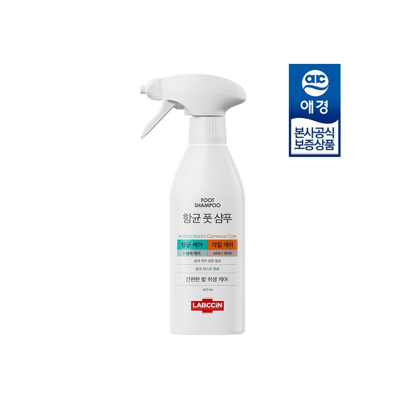 [Aekyung] Labskin Antibacterial Foot Shampoo for Care of Calluses 410ml