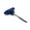 TMAX 1/4 Inch T-Handle Hex Bit Holder Screwdriver, 5 Inch