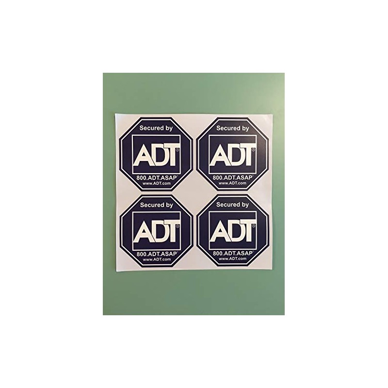 ADT Window Stickers (4)