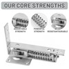 Ptazucv Double Action Spring Hinges -Swinging Door Hinge -Pivot Hinge，with