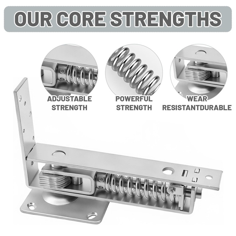 Ptazucv Double Action Spring Hinges -Swinging Door Hinge -Pivot Hinge，with