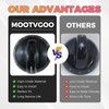 MOOTVGOO 4 Pack 316220009 Range Top Burner Knobs, Gas Stove