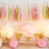 sourcing map 10pcs Tissue Paper Pom Poms 10 Inch Tissue