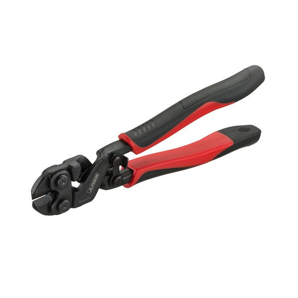 ARES 70664-8-Inch Mini Bolt Cutter - Chrome Moly Steel Construction & Induction Hardened Cutting Edges - Designed for Heavy Duty Wire, Bolt, Nail & Rivet Cutting