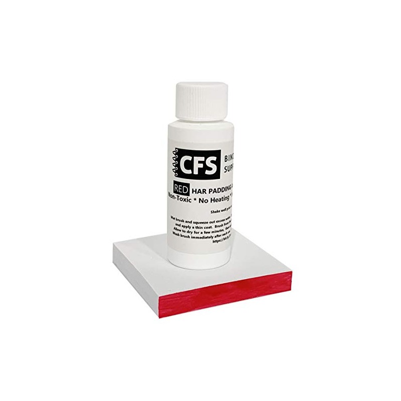 HAR Red Notepad Precision Padding Compound 2oz Bottle