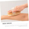 Ipetboom Supple Bristle Brush for Dry Brushing Body Scrubber Shower