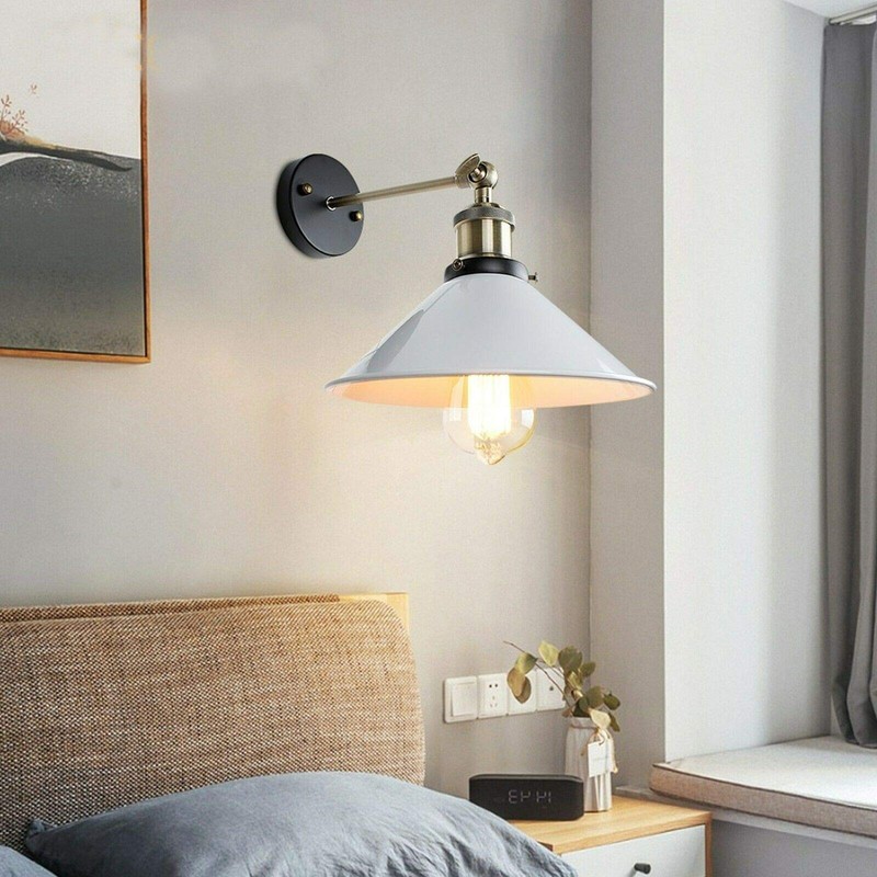 LEDSone Modern Industrial Metal Easy Fit Cone Shape Pendant Ceiling