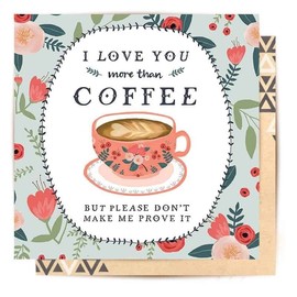La La Land Greeting Card I Love You More