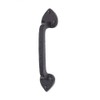 Van Dyke's Restorers Iron Heart Door Pull Black Powder 1 1/8"