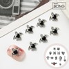 Halloween Metallic Zircon Nail Parts Devil Tail / 할로윈 메탈릭 지르콘 네일파츠 데빌테일