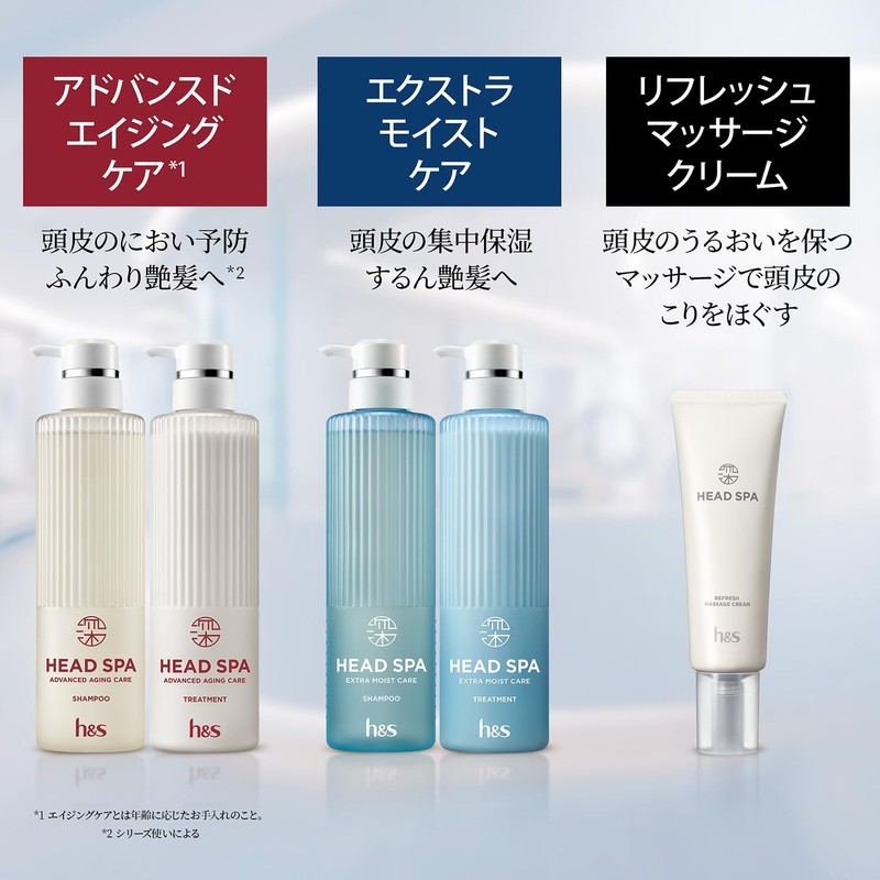 h&S Deep Experience Head Spa by h&s Refresh Massage Cream