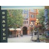 PACIFIC NORTHWEST NEW CHROME POST CARD AERIAL VIEW PIONEER SQUARE