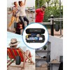 temracha Portable Lock Box, Combination Security Case LockBox with Code,