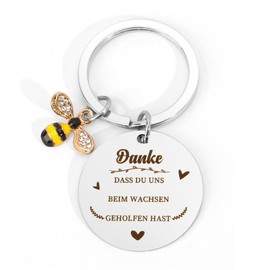 Teacher gift, farewell gift, teacher gift, Christmas, teacher gift for farewell, key fob teacher gifts for teachers, educator, farewell gift, silver