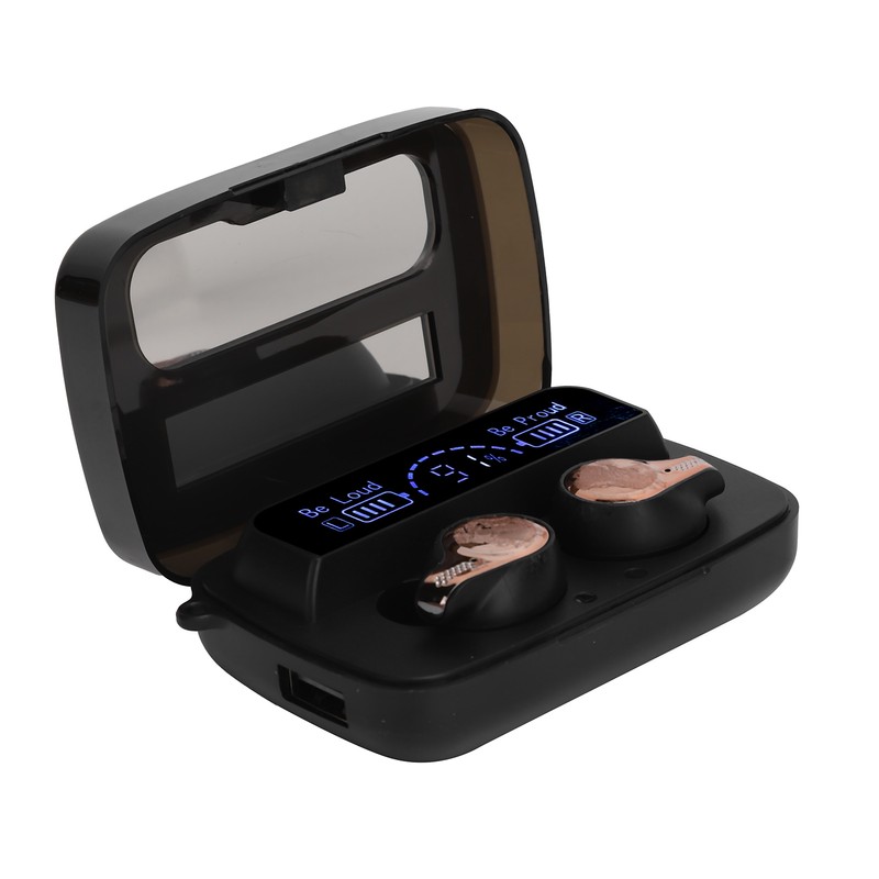 M918 Bluetooth TWS Headset HighDefinition Digital Display Earbuds Earphone for