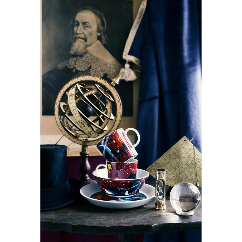 Arabia Moomin Plate 7.48in Hobgoblin, Purple