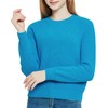 Urban CoCo Women's Solid Long Sleeve Crew Neck Knitted Pullover