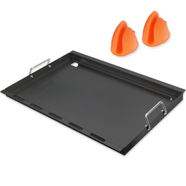 SafBbcue Full Size Griddle Inserts for Home Depot Nexgrill 720-0830H 720-0888 720-0783E Flat Top Griddle for Nexgrill Replacement Parts 720-0830 720-0958 720-0670A 720-0830D, Carbon Steel