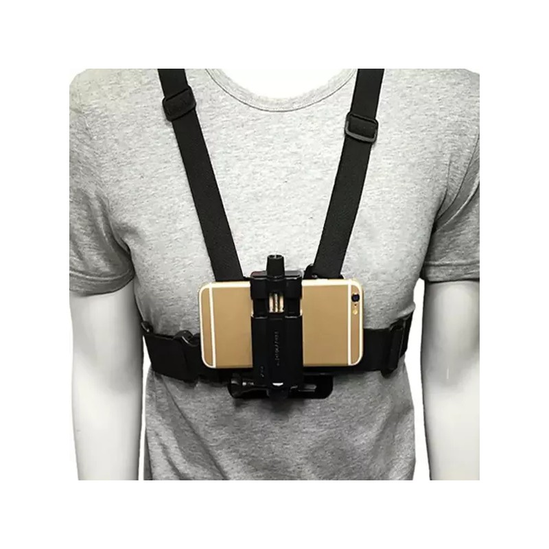가슴 가슴마운트 어댑터 스마트폰 작동 액션 버클 서치 Chest Mount