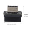 HALJIA USB 3.0 19 Pin to Type E Adapter Vertical
