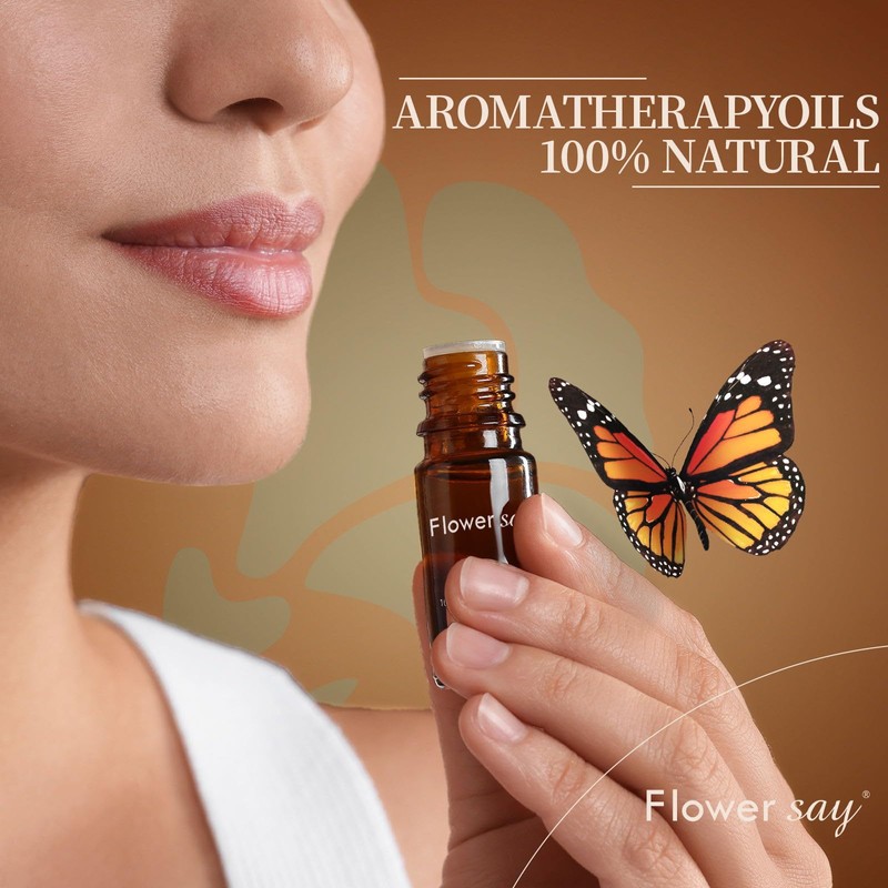 FLOWERSAY Lime Essential Oil 0.34Oz -100% Pure Natural MAX Undiluted