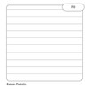 RHINO A5 Spiral Notebook, 160 Page / 8mm Lined Writing