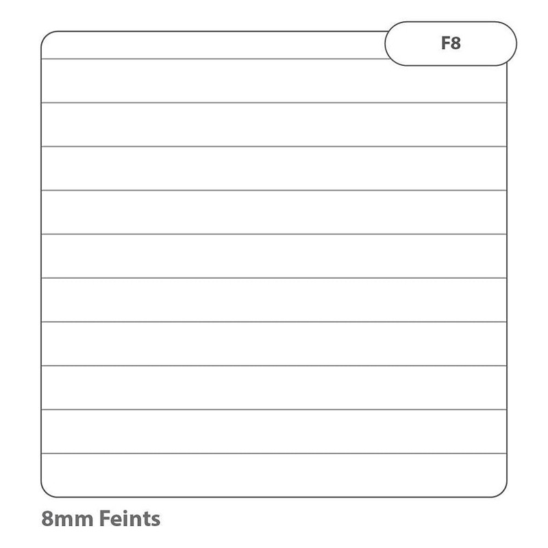 RHINO A5 Spiral Notebook, 160 Page / 8mm Lined Writing