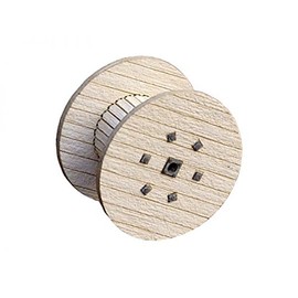 modellbahn-exklusiv Cable Reels, Lasercut Kit for 2 Pieces, Gauge 0 (Zero), 1:45