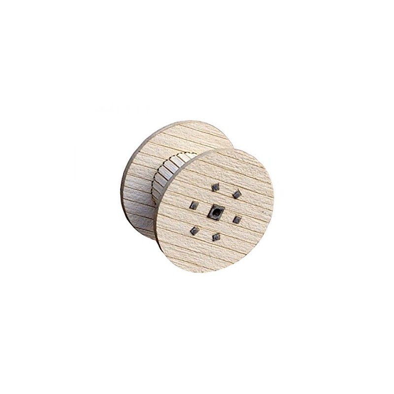 modellbahn-exklusiv Cable Reels, Lasercut Kit for 2 Pieces, Gauge 0