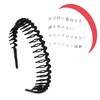 Headband, Hair Band with Comb, Bangs, For Face Washing, Matte