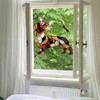 Moqqeu Dachshund Dog Glass Window Hanging Ornament 9CM