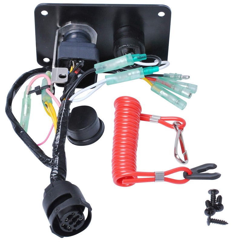 704-82570-08-00 Single Engine Key Switch Panel by Wadoy Compatible with