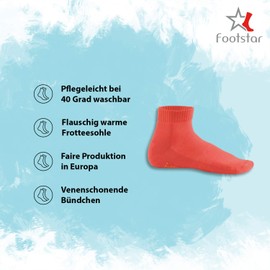 8 pairs of Sneak-iT! Short Socks With Terry Cloth Sole for Men and Women - 39-42