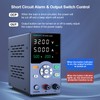 DC Power Supply, Variable Power Supply with Output Button, USB