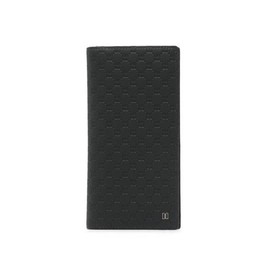 Daks (신세계강남점)DBWA2F361 블랙 DD경판로고 매트 가죽 장지갑 (DBW A2F361) Black DD Plate Logo Matte Leather Long Wallet