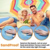GEEZY Sand Free Beach Mat Outdoor Activity Travel Camp Park