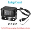 Truck backup Camera with Parking Line Switch ON/OFF for Bus/Travel