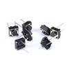 Youmile 100pcs Tact Button Switch 2 Pin DIP 6x6x5mm PCB