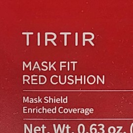 TIRTIR Mask Fit Red Cushion Foundation - 21C Cool Ivory (18g) 0.63 oz