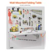 VEVOR Wall Mounted Folding Table, 39.4 x 19.7 inches Wall